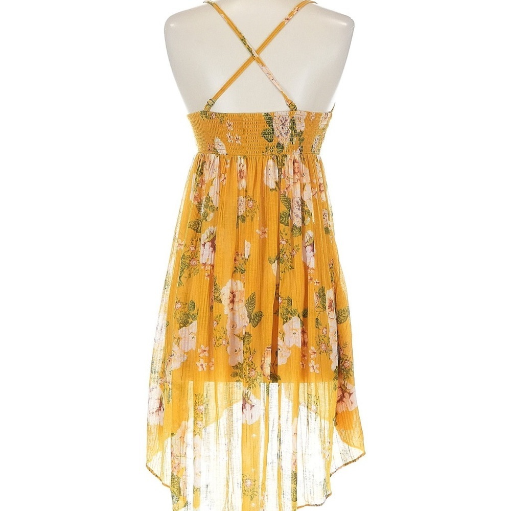 Free People Mustard Floral Tunic - Picture 3 of 6